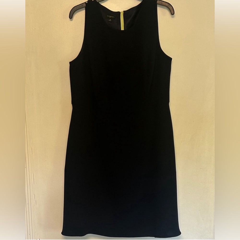 Talbots Navy Blue Sleeveless Mini Dress great for Holiday or Wedding